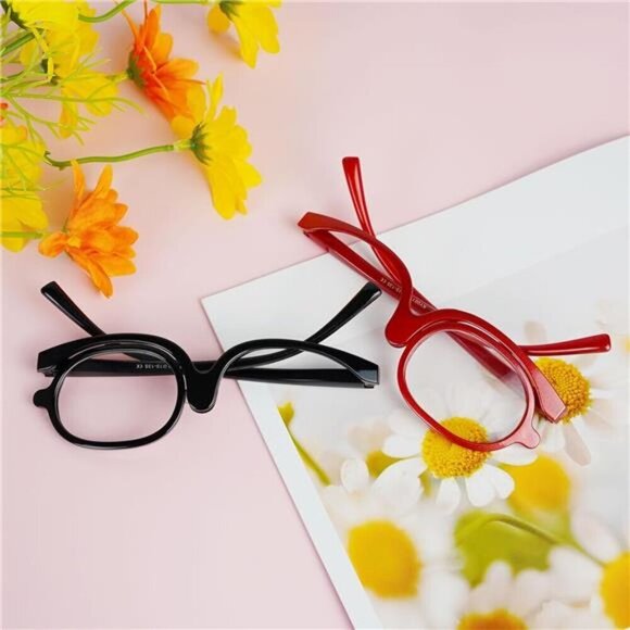 2-Pack Flip Lens Makeup Glasses – One-Eye Magnifier for Precise Eye Makeup X1.0 - Picture 4 of 5